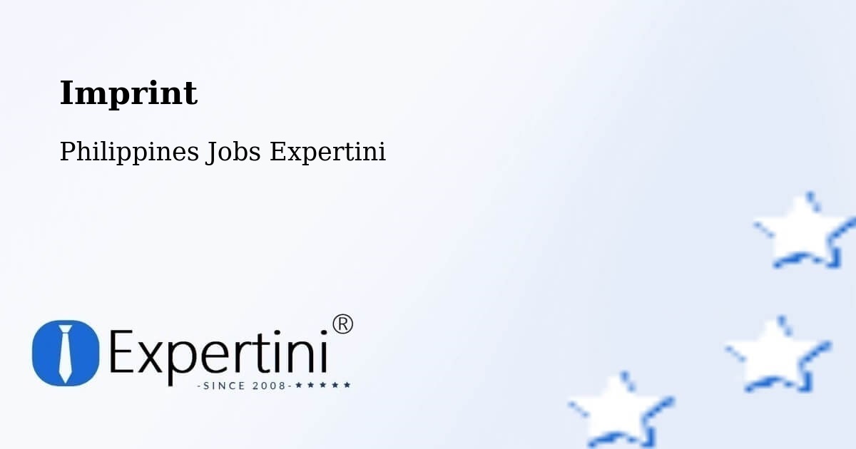 Imprint – Taguig - Philippines Jobs Expertini