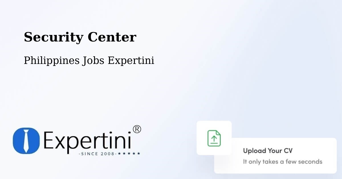 Security & Compliance – Taguig - Philippines Jobs Expertini